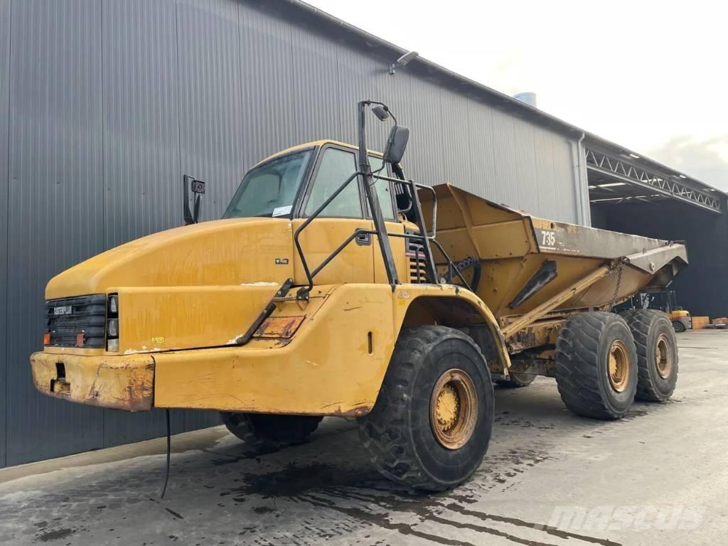 CAT 735 Zglobni damperi