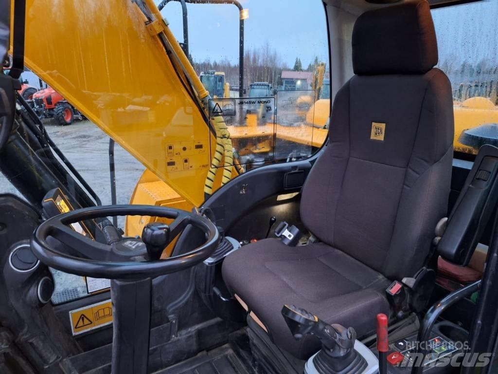 JCB JS 145 W Bageri točkaši