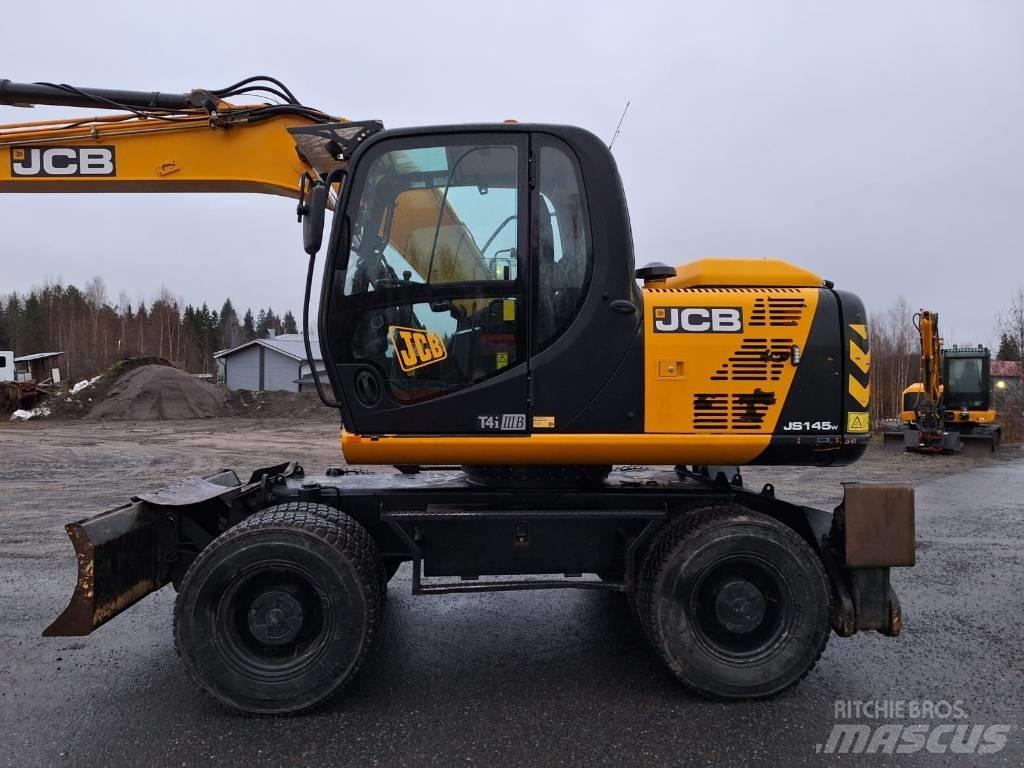 JCB JS 145 W Bageri točkaši