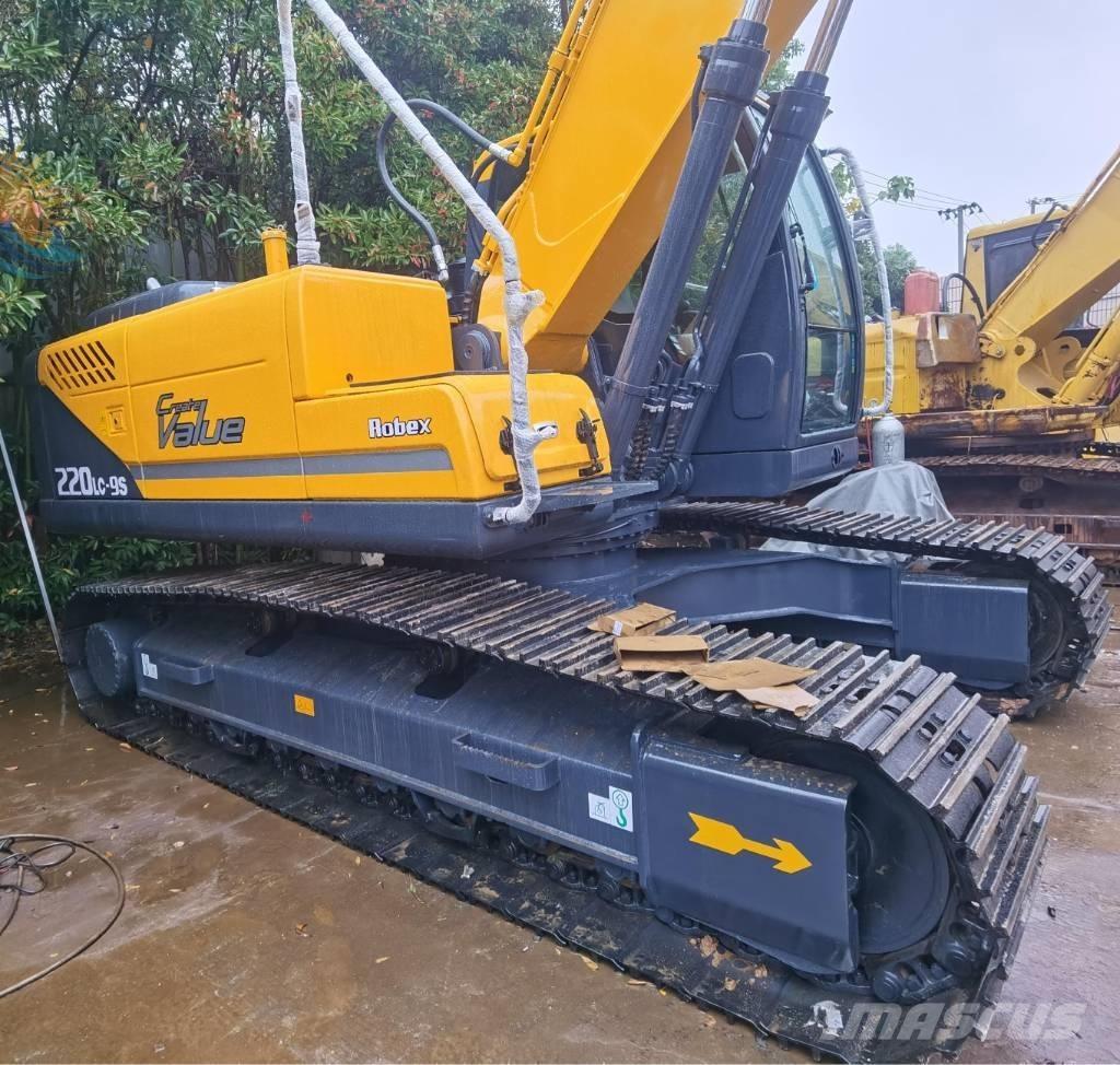 Hyundai R220lc-9s Bageri guseničari