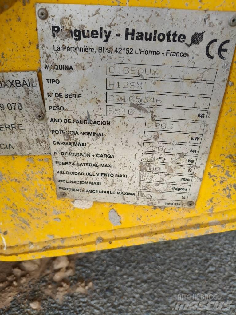 Haulotte H 12 SX Makazaste platforme