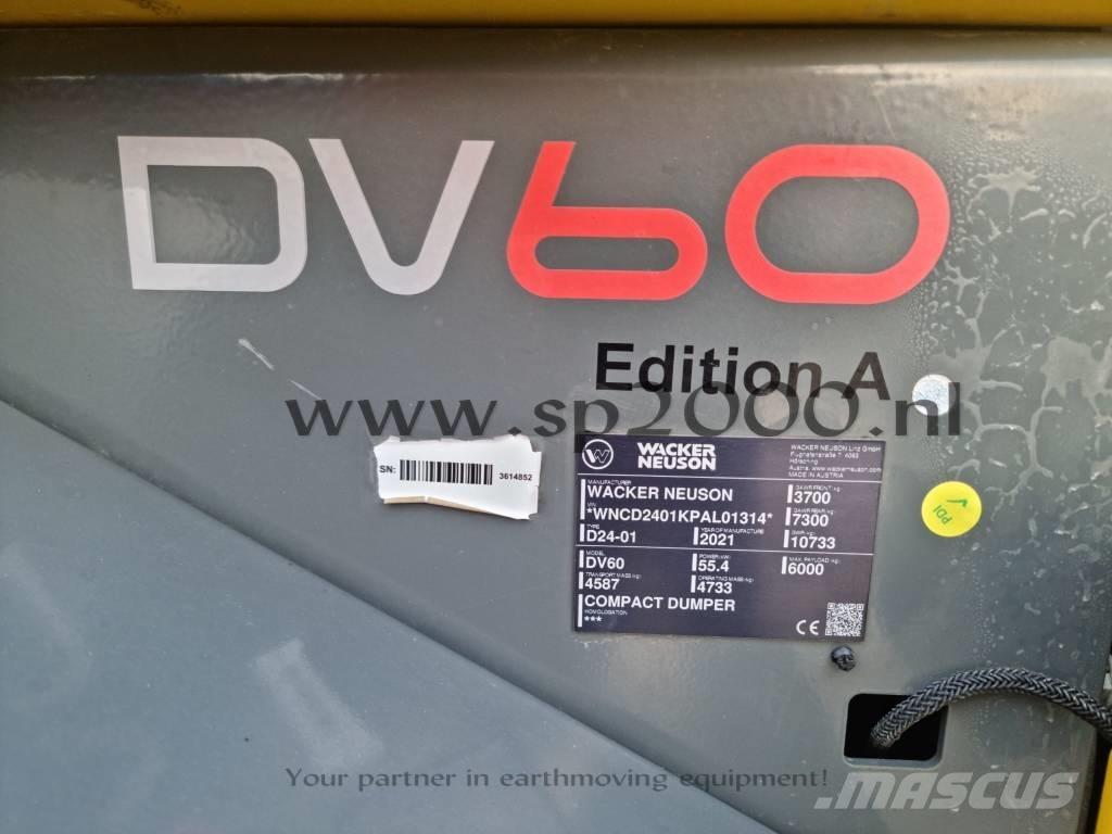 Wacker Neuson DV 60 Damperi za gradilište