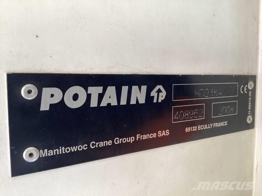 Potain MD238A Kranovi tornjevi
