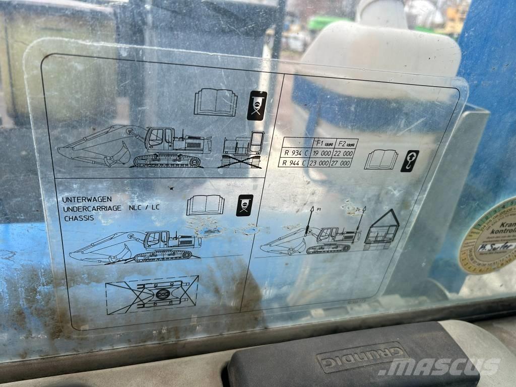 Liebherr R 944 C V Bageri za rušenje