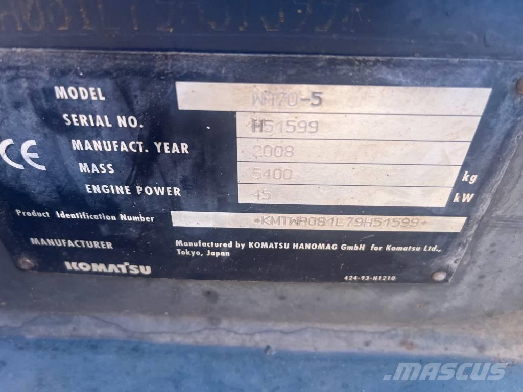 Komatsu WA 70-5 Mini utovarivači