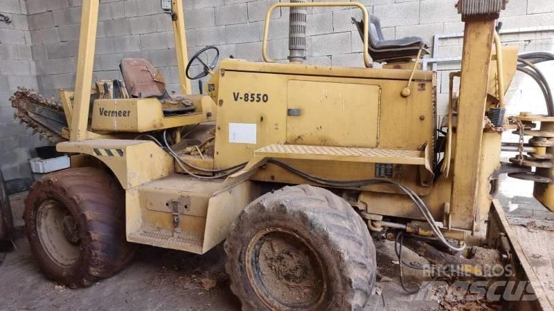 Vermeer V8550 Rovokopači freze za kanale Trenčeri