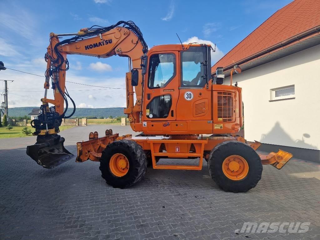Komatsu PW110 Bageri točkaši