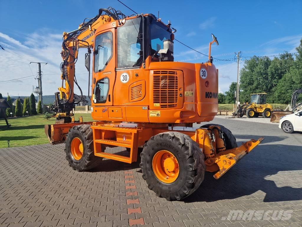 Komatsu PW110 Bageri točkaši