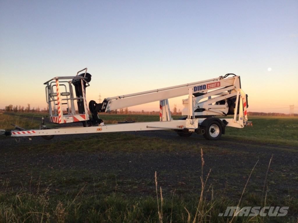 Dino 210 XT Vučne prikolice se podiznom košarom