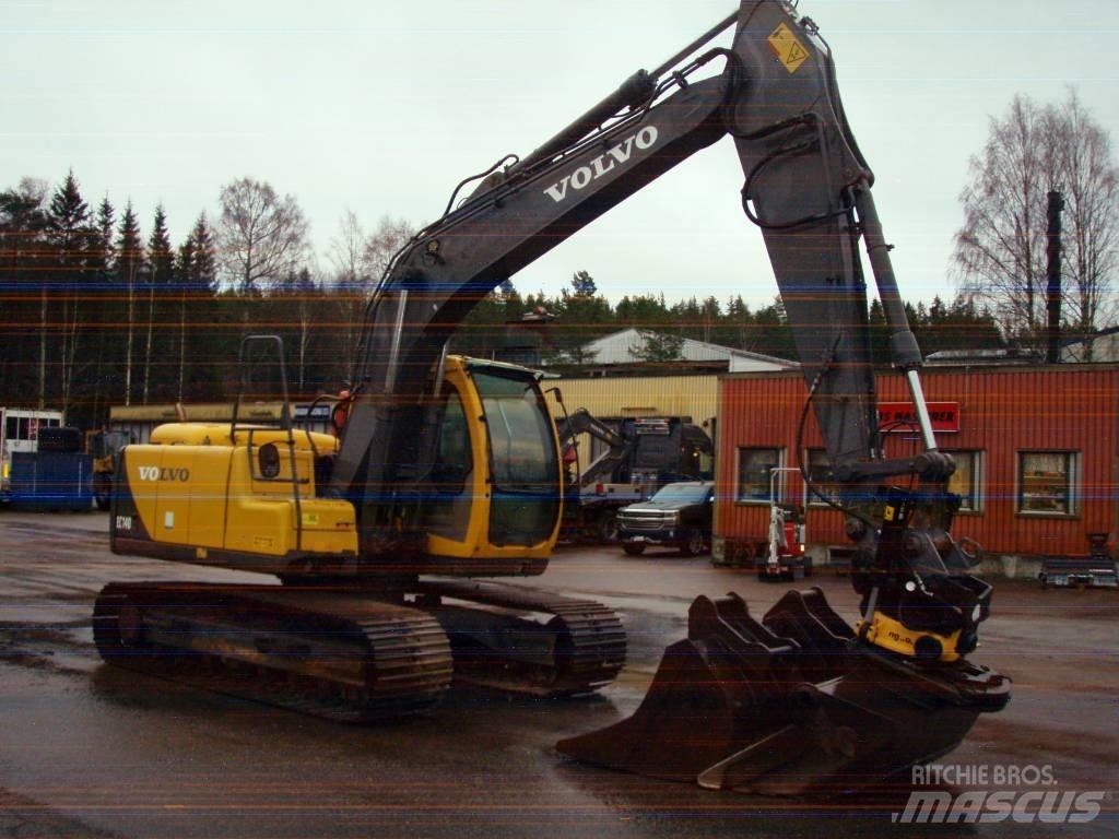 Volvo EC 140 LC Bageri guseničari