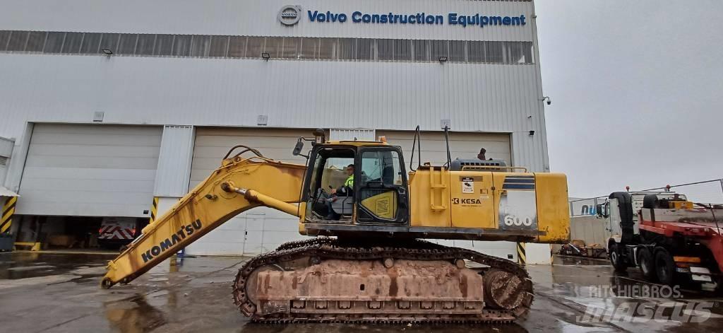 Komatsu PC 600 LC-8 Bageri guseničari