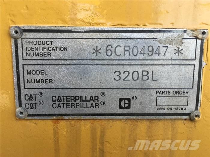 CAT 320 B L Bageri guseničari