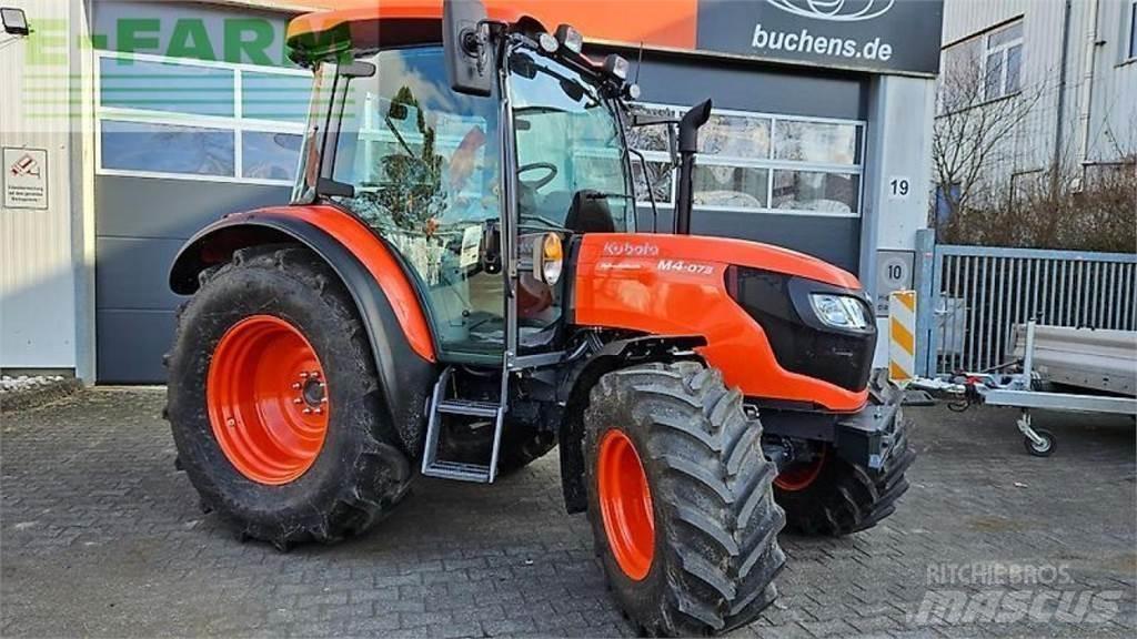 Kubota m4-073 cab Traktori