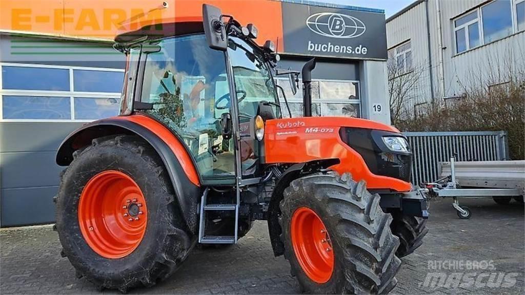 Kubota m4-073 cab Traktori