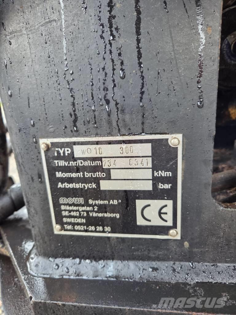 Mowi 10T 300 Šumske prikolice