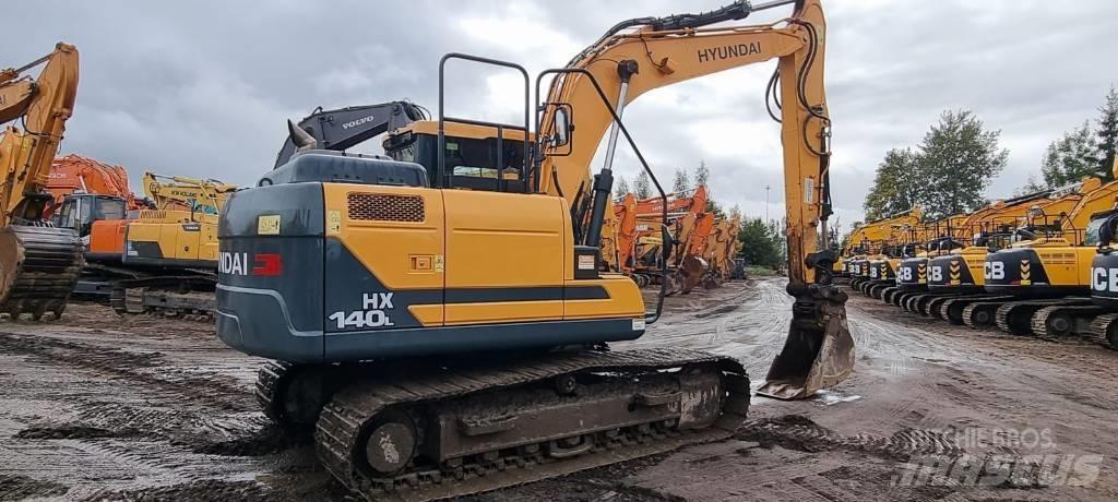 Hyundai HX 140 L Bageri guseničari