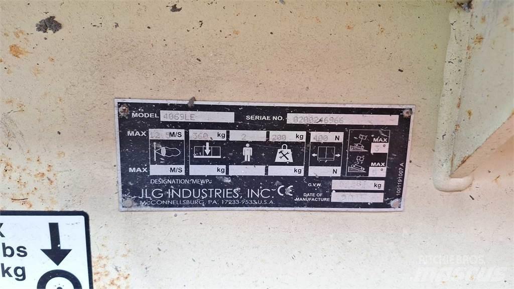 JLG 4069LE Makazaste platforme