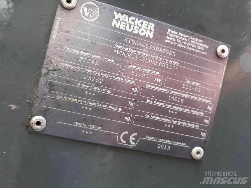Wacker Neuson ET145 Bageri guseničari