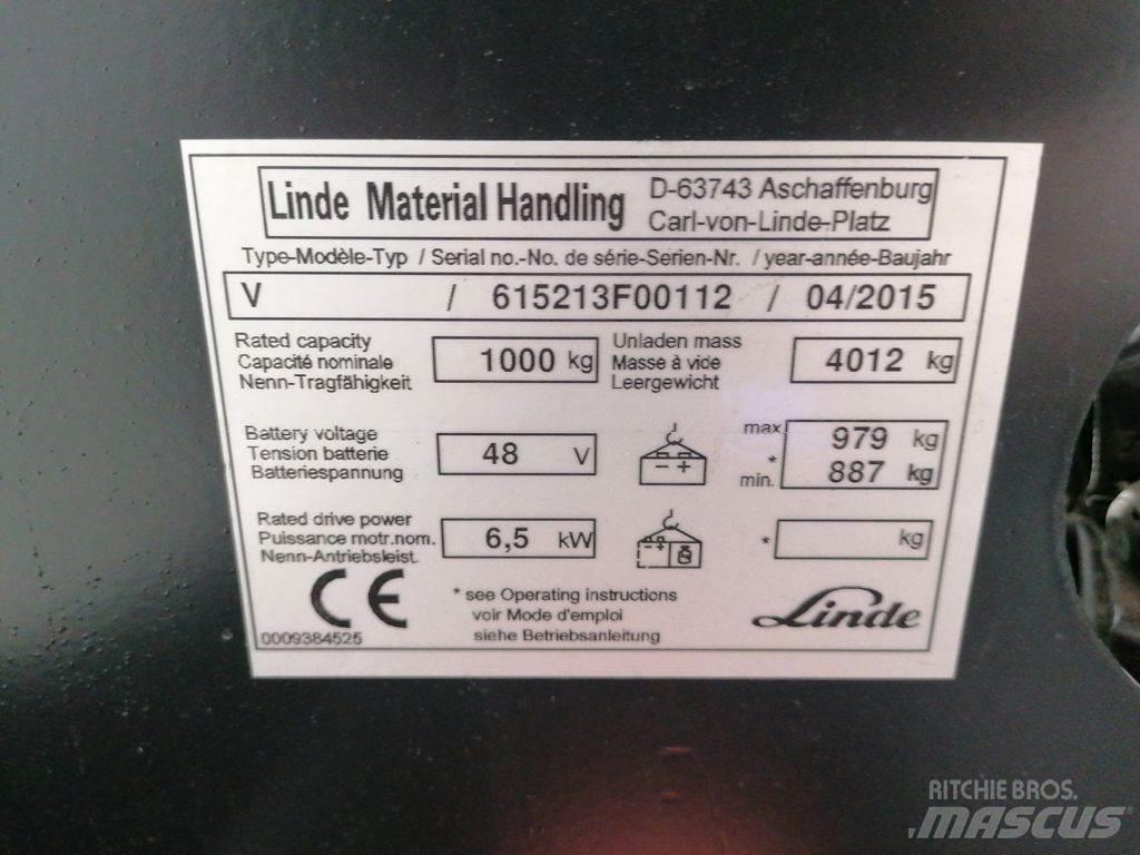Linde V-48 Niskodizajući komisioni viljuškar