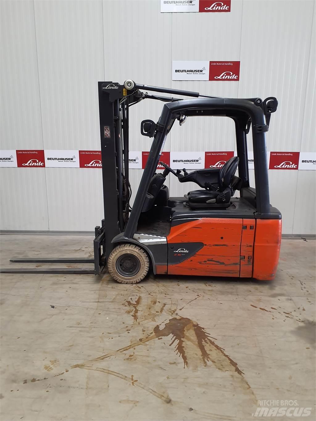 Linde E16L Električni viljuškari