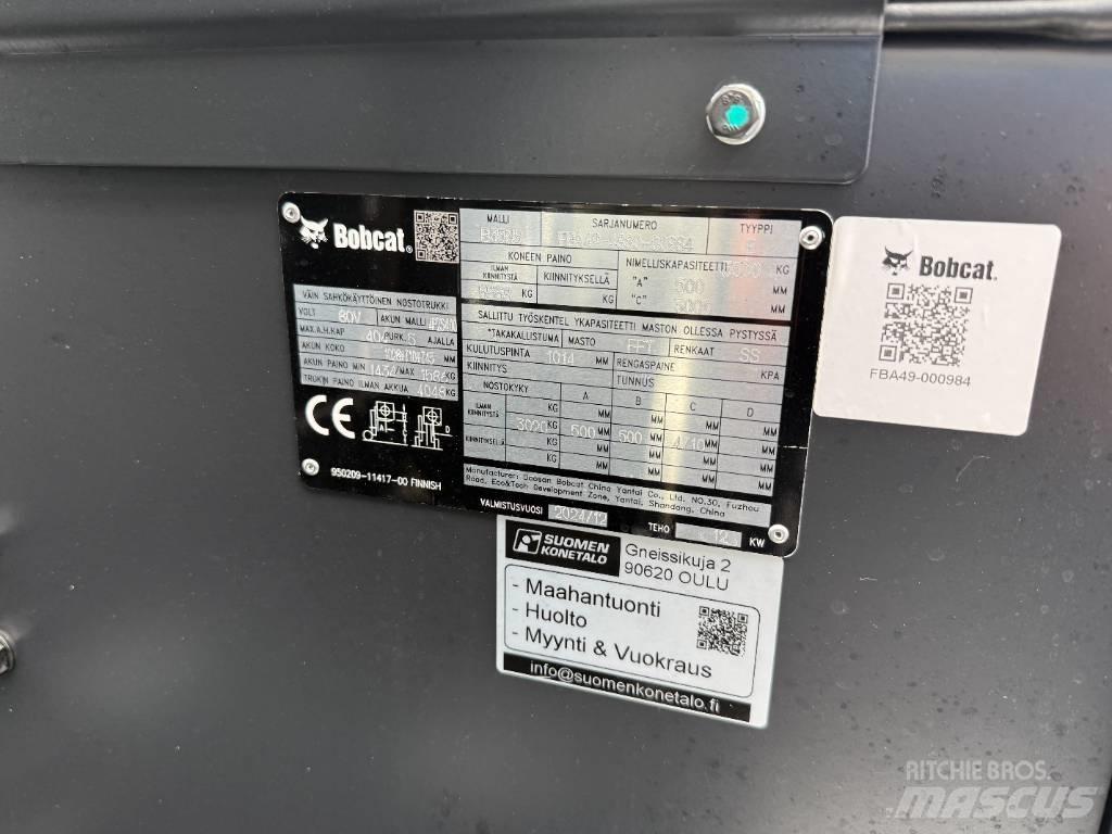 Bobcat B35NS Trukki Električni viljuškari