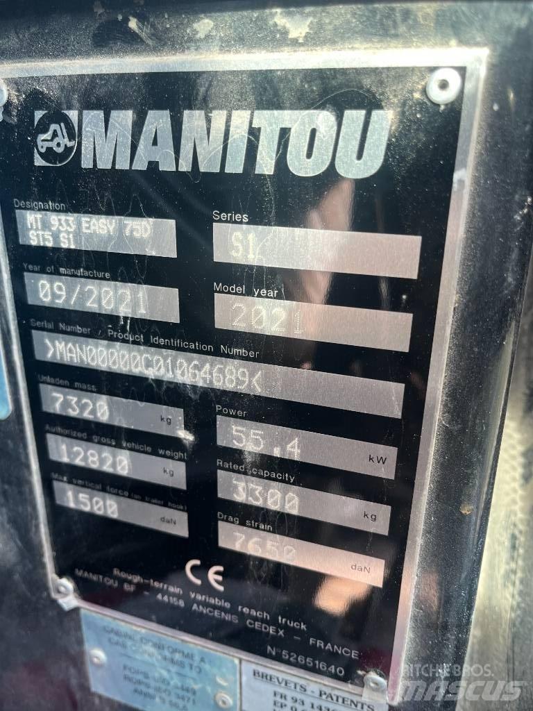 Manitou 933 Teleskopski viljuškari