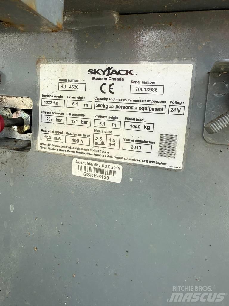 SkyJack SJ 4620 Makazaste platforme