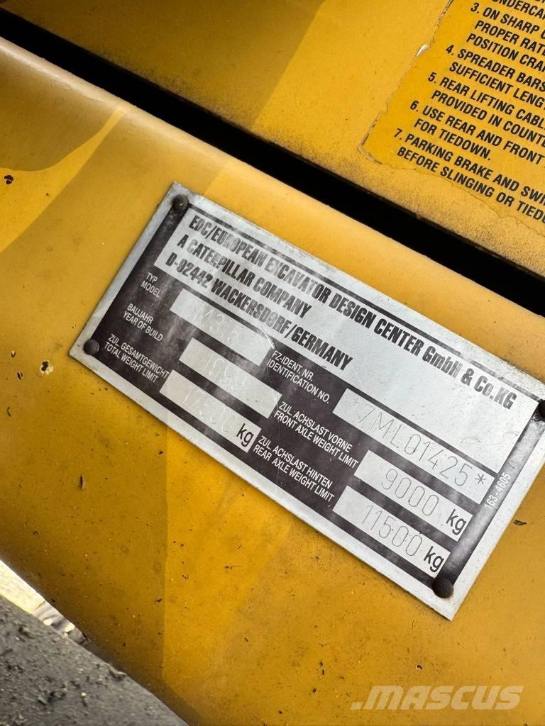 CAT M 315 Bageri točkaši