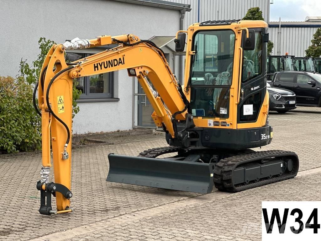 Hyundai R35Z 9A Mini bageri < 7t