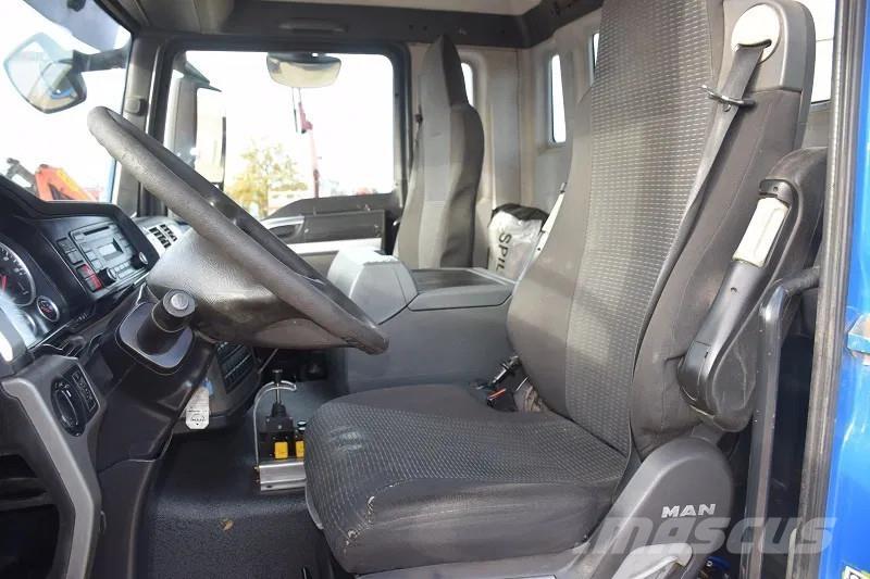 MAN TGS 26.440 Rol kiper kamioni sa kukom za podizanje tereta