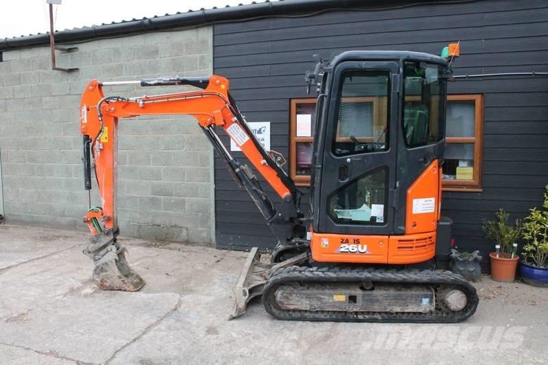 Hitachi ZX 26 U Mini bageri < 7t
