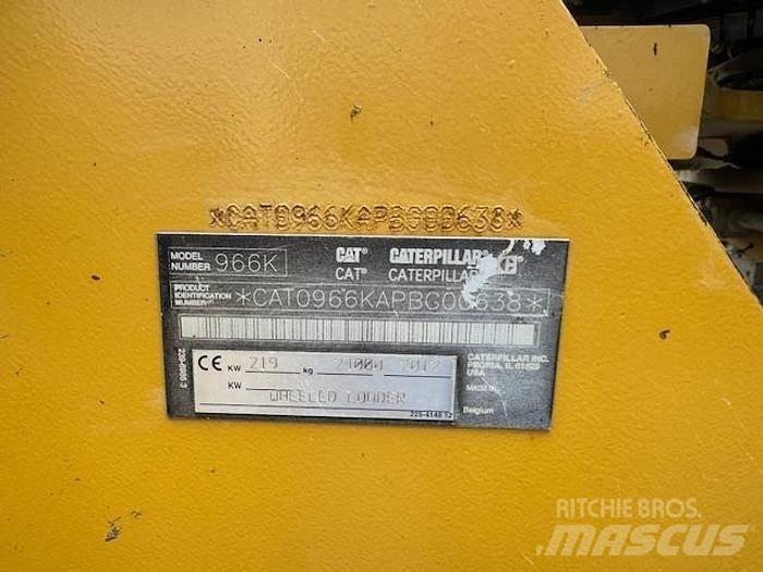 CAT 966K Utovarivači na točkove