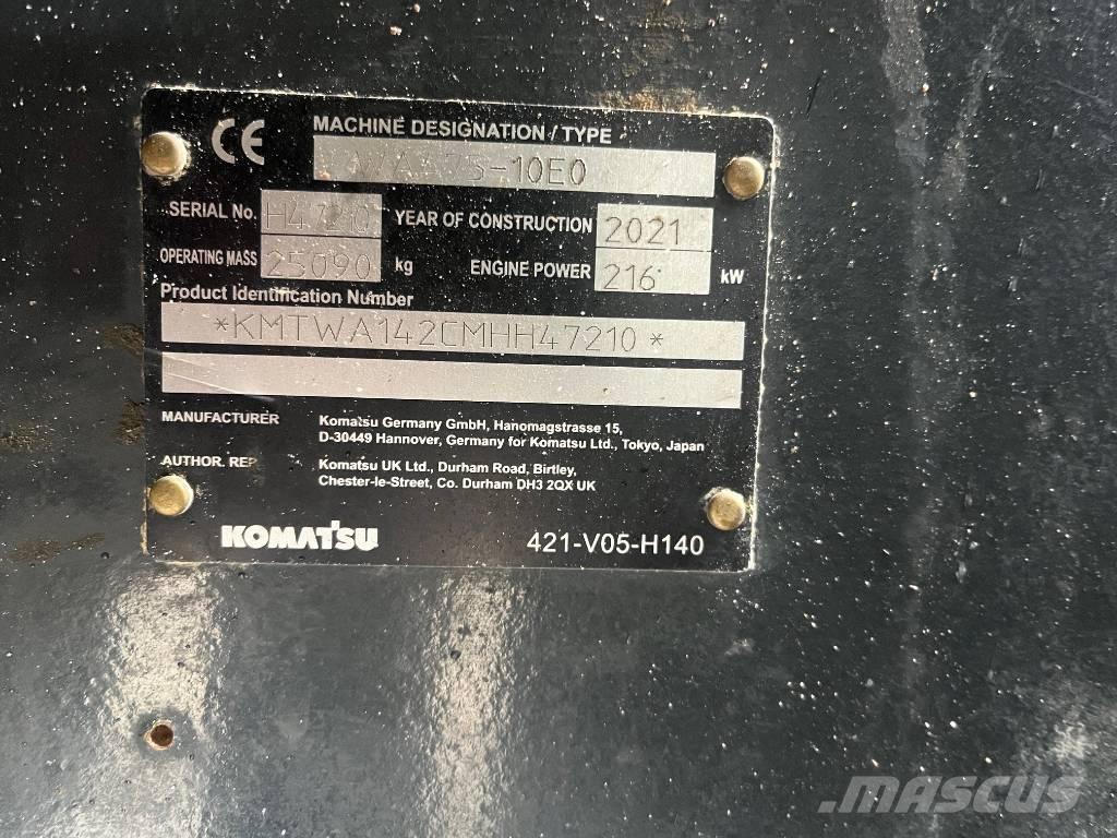 Komatsu WA475-10E0 Utovarivači na točkove