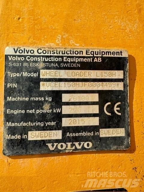 Volvo L 150 H Utovarivači na točkove