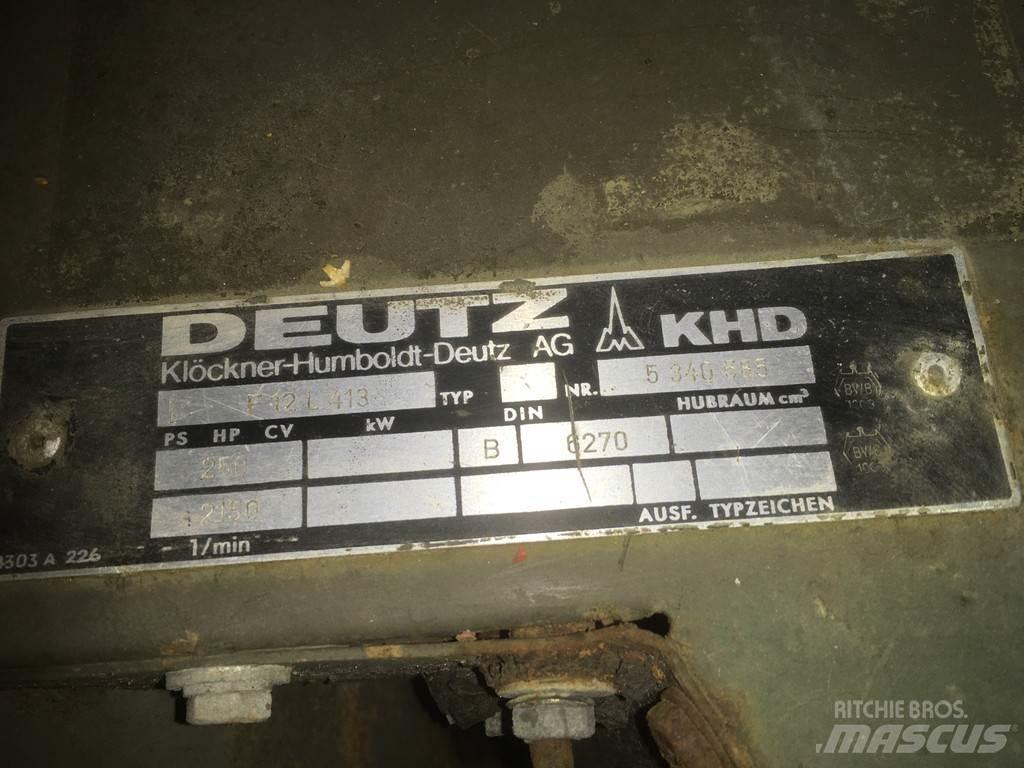 Deutz F12L413 USED Ostalo za građevinarstvo