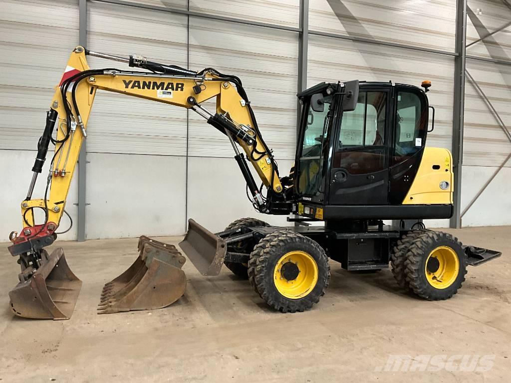 Yanmar B 75 W Bageri točkaši