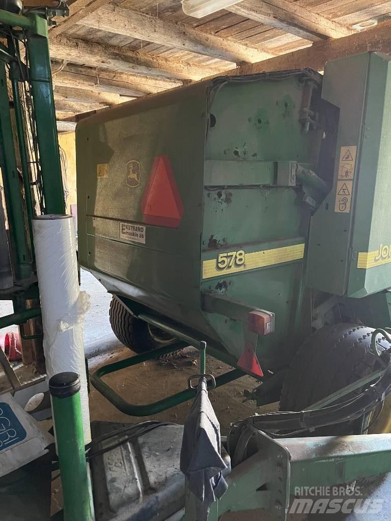 John Deere 578 Prese/balirke za rolo bale