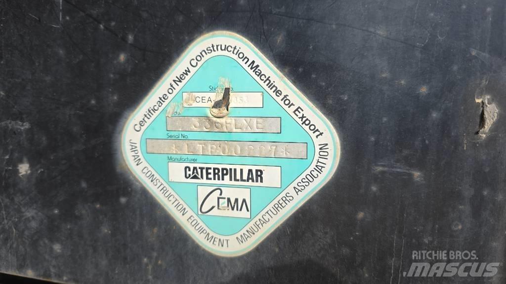 CAT 336 F L Bageri guseničari