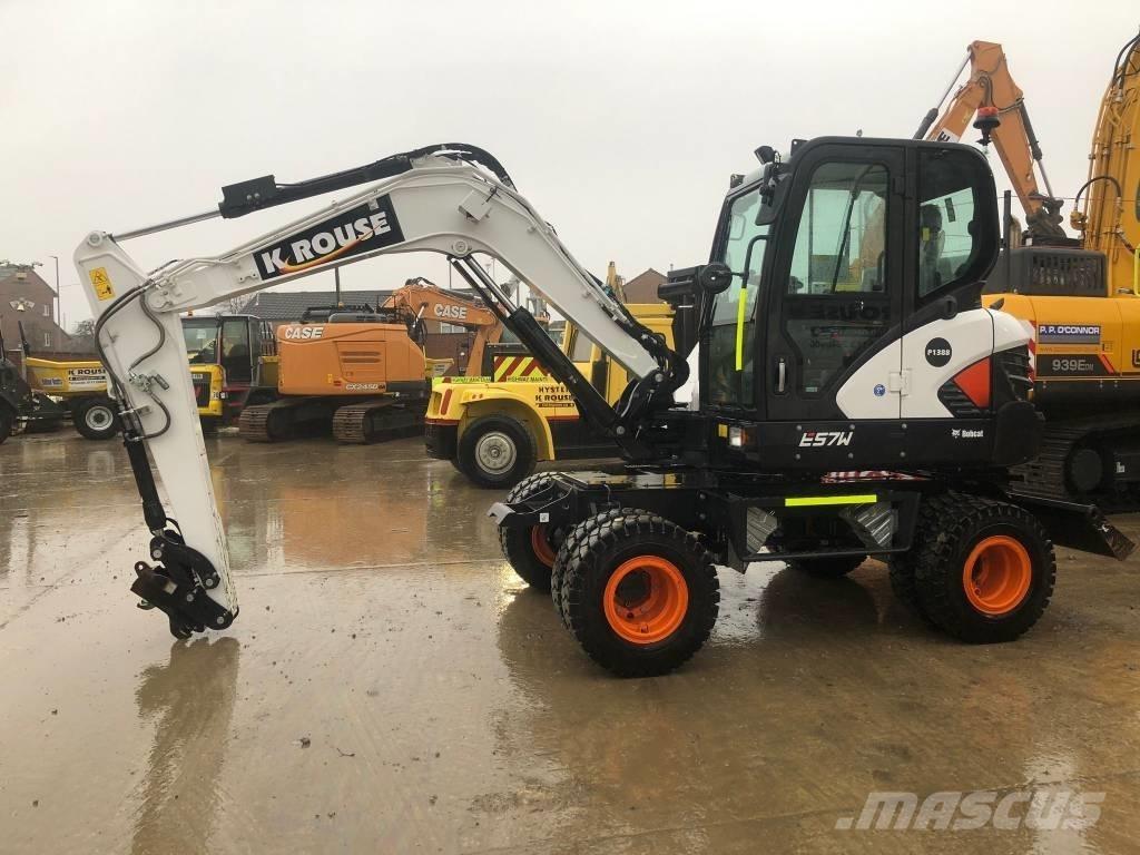 Bobcat E 57 W Bageri točkaši