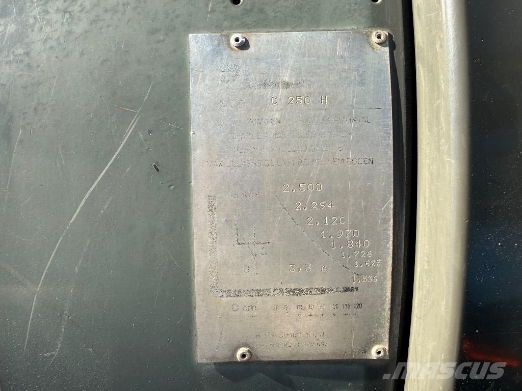 Ausa C 250 H Vanterenski viljuškar