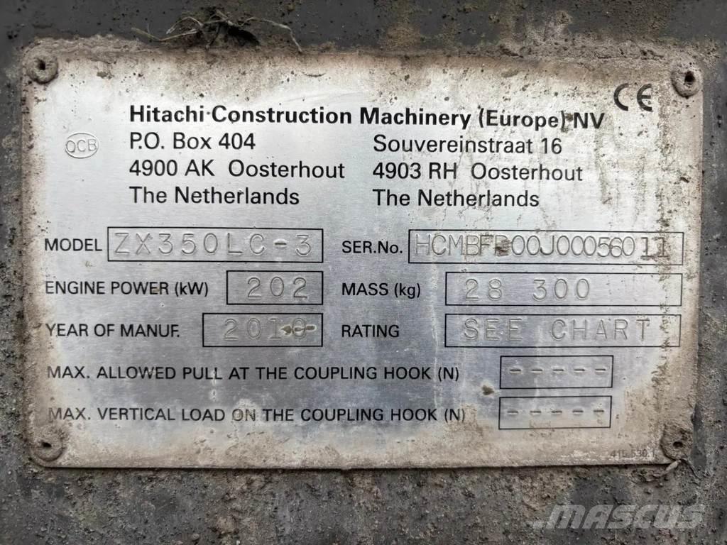 Hitachi ZX350LC-3 Bageri guseničari