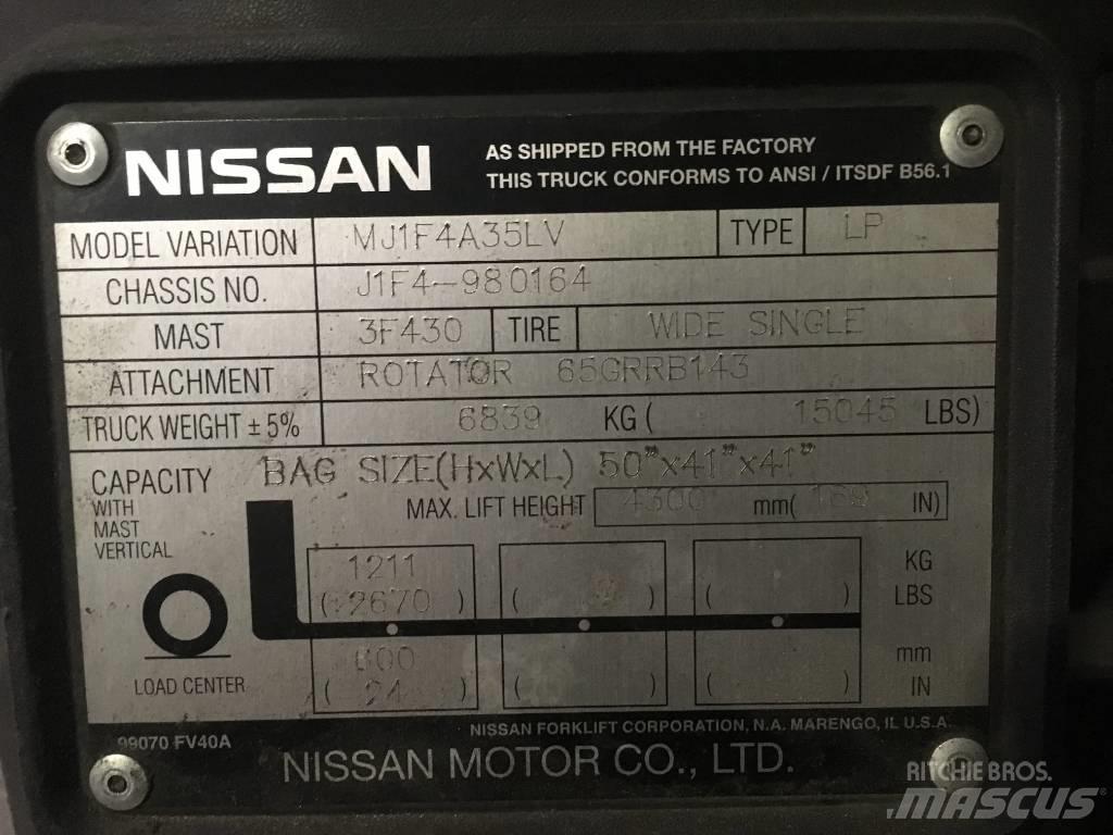 Nissan 80 Viljuškari - ostalo
