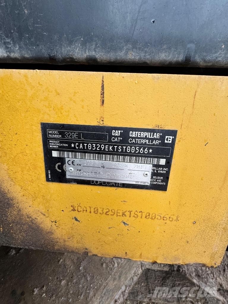 CAT 329 EL Bageri guseničari