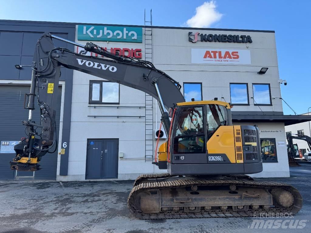 Volvo ECR 235 EL Bageri guseničari