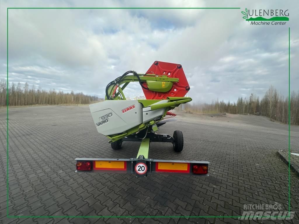 CLAAS Vario 930 Glave hederi za kombajne