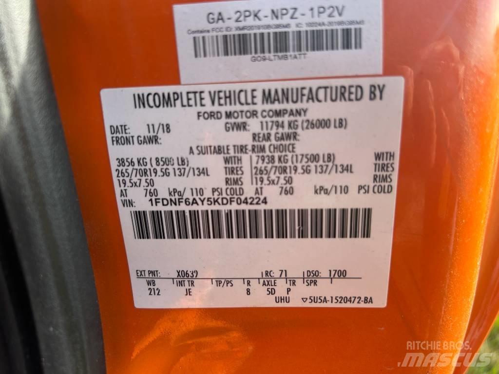 Ford F650 Kamioni sa otvorenim sandukom