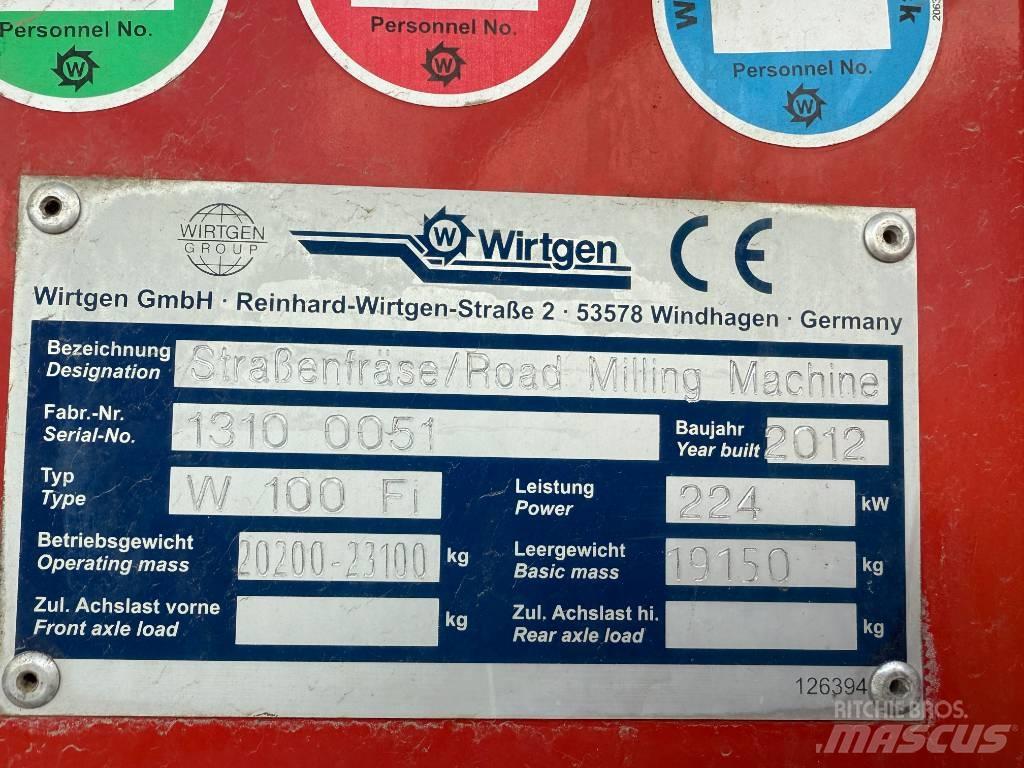 Wirtgen W100Fi Freze za asfalt