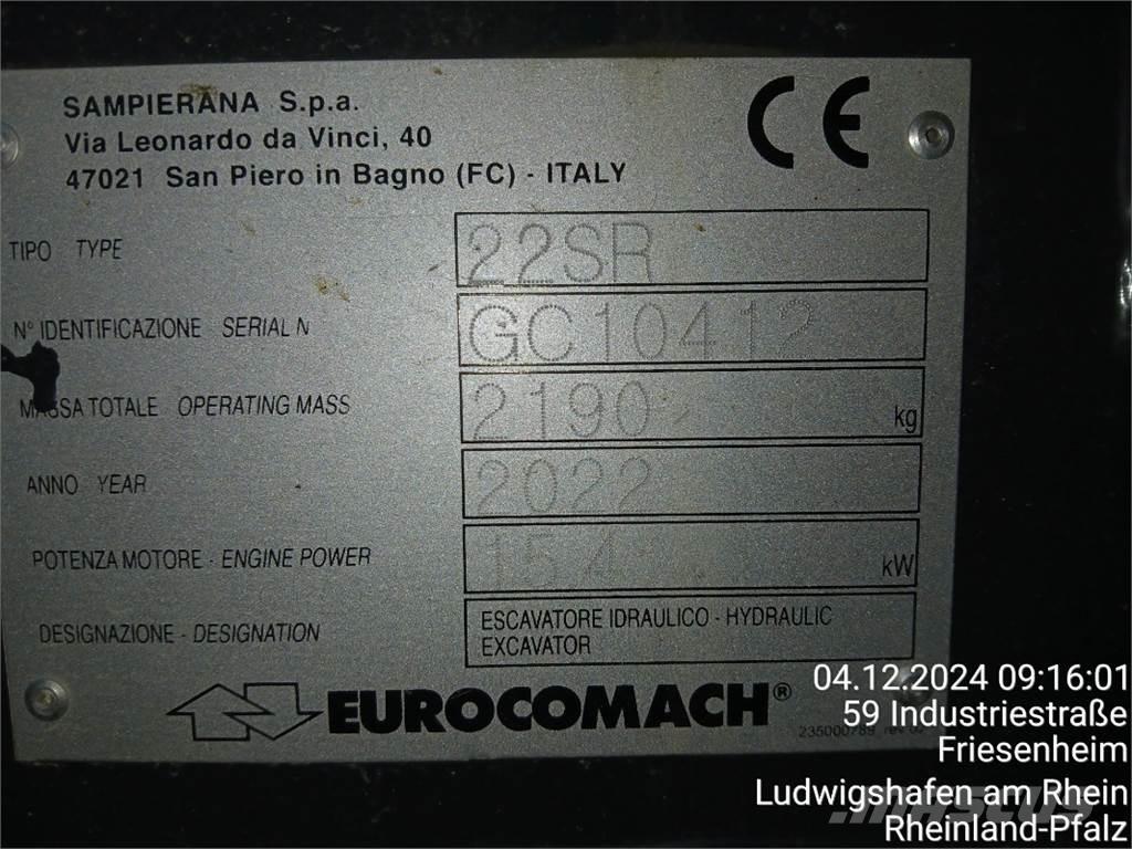Eurocomach 22SR Mini bageri < 7t