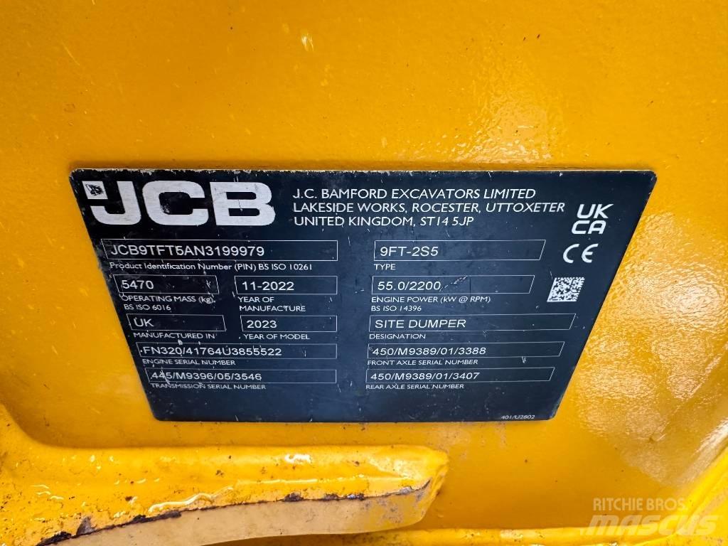 JCB 9 Ton Dumper Damperi za gradilište
