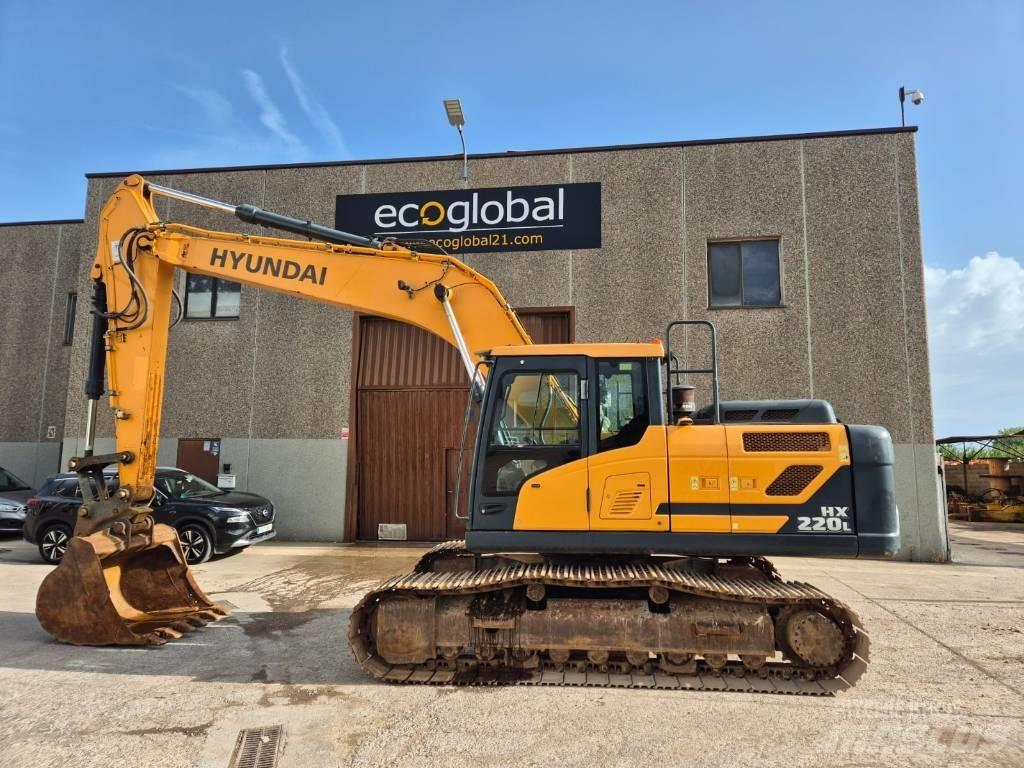 Hyundai HX 220 L Bageri guseničari